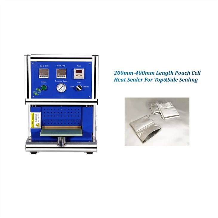 Pouch Battery Top&Side Sealing Machine With Heating Function