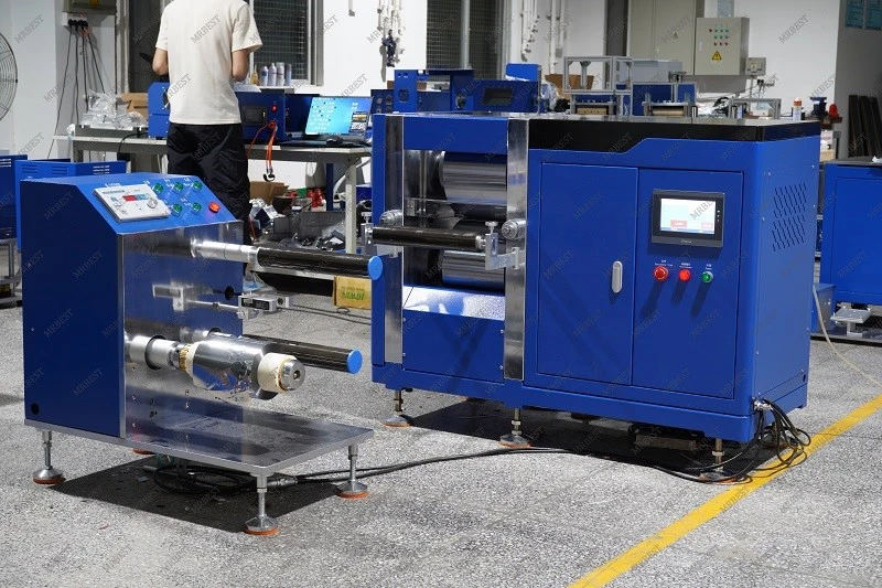 lithium battery roller press machine lithium battery roller press machine