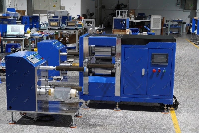 battery electrode rolling press machine battery electrode rolling press machine